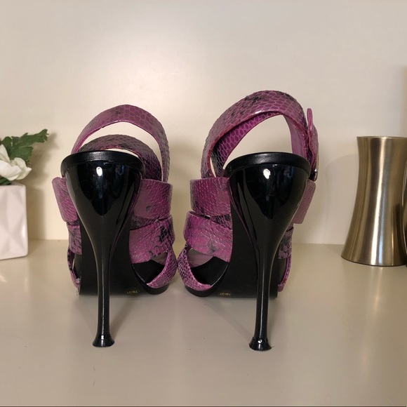 BCBGeneration Miel High Heel Sandals - Snake Print - Picture 6 of 8